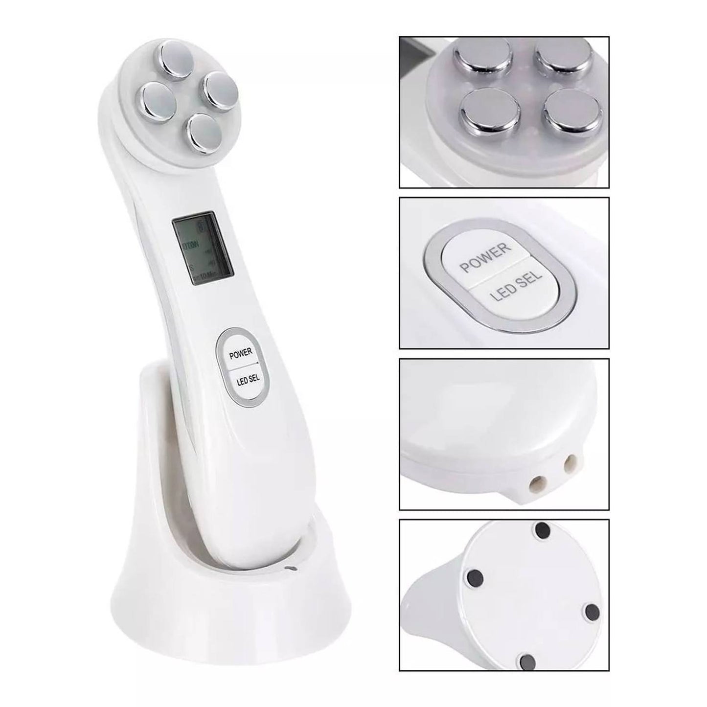 Radio Frecuencia Facial Anti Arrugas Led Fototerapia Belleza