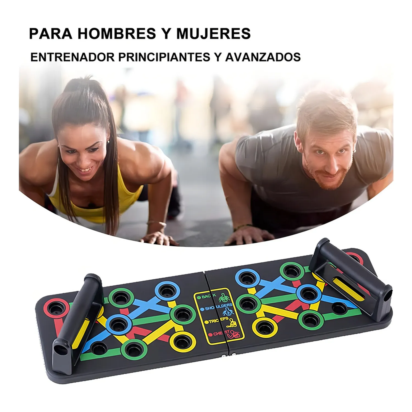 Tabla Para Flexiones Ejercicios Multiuso