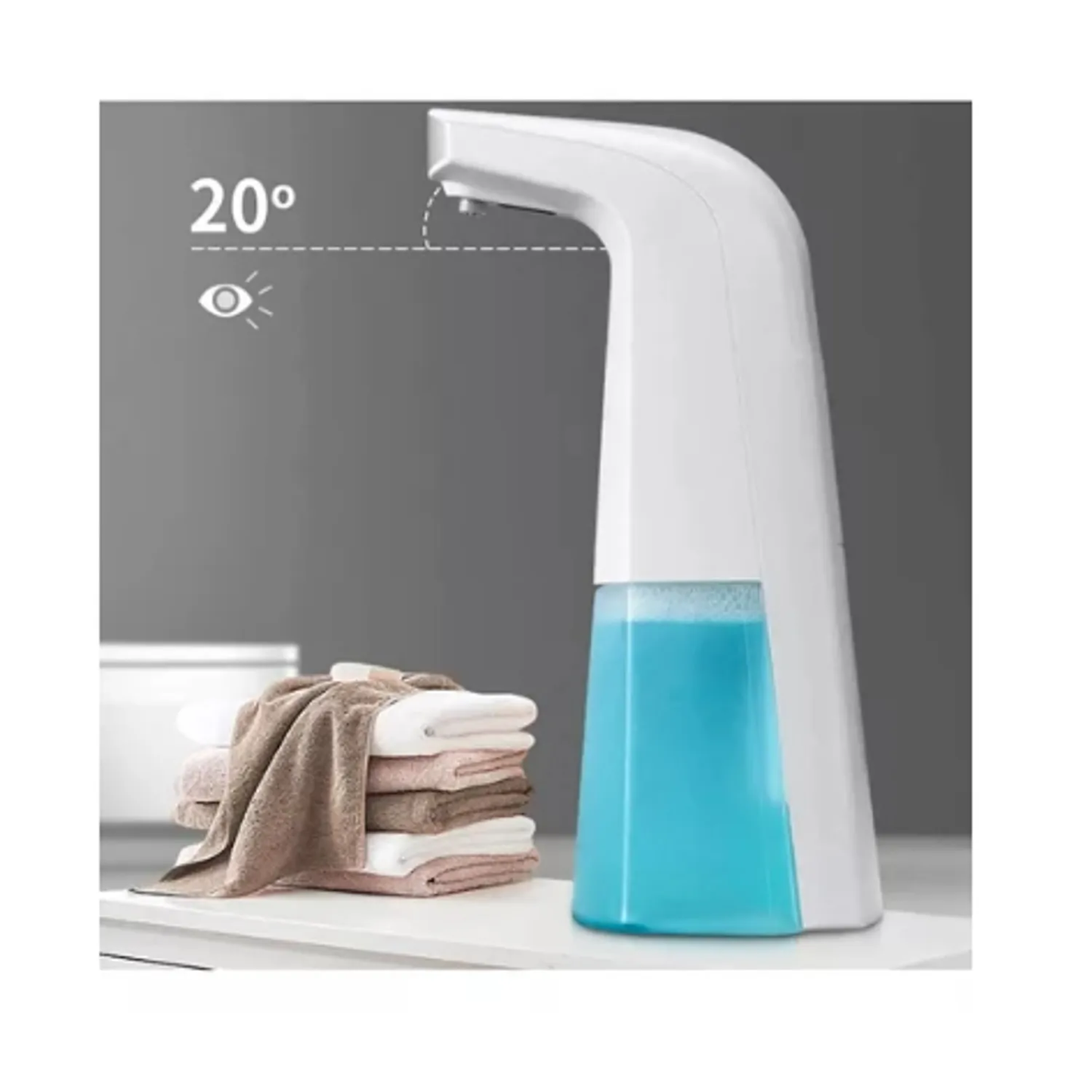 DISPENSADOR AUTOMATICO DE JABON CON SENSOR