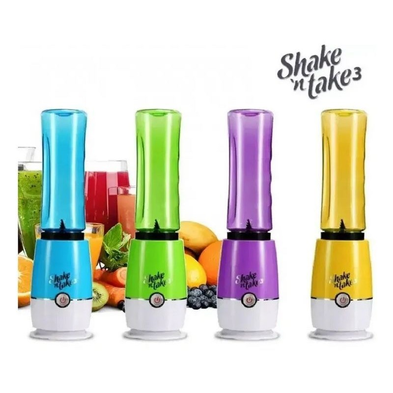 BATIDORA PORTATIL SHAKE AND TAKE 3 CON 2 VASOS