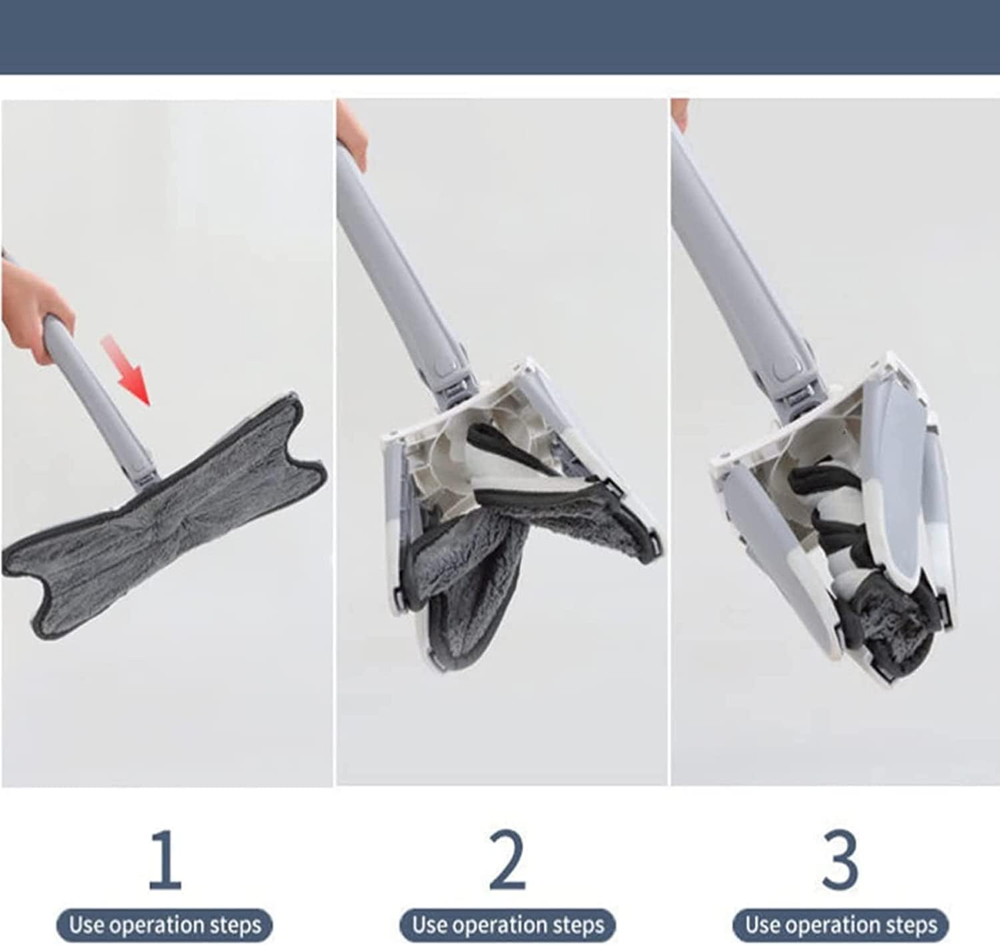 Mopa y trapeador microfibra autoestrijable