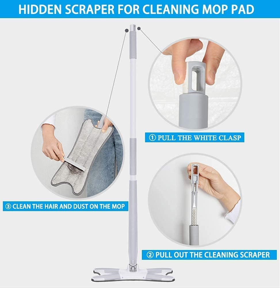 Mopa y trapeador microfibra autoestrijable
