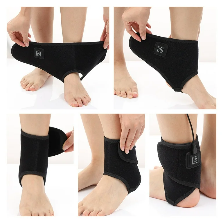Tobillera soporte terapia con 3 niveles de calor, tobillo y pie