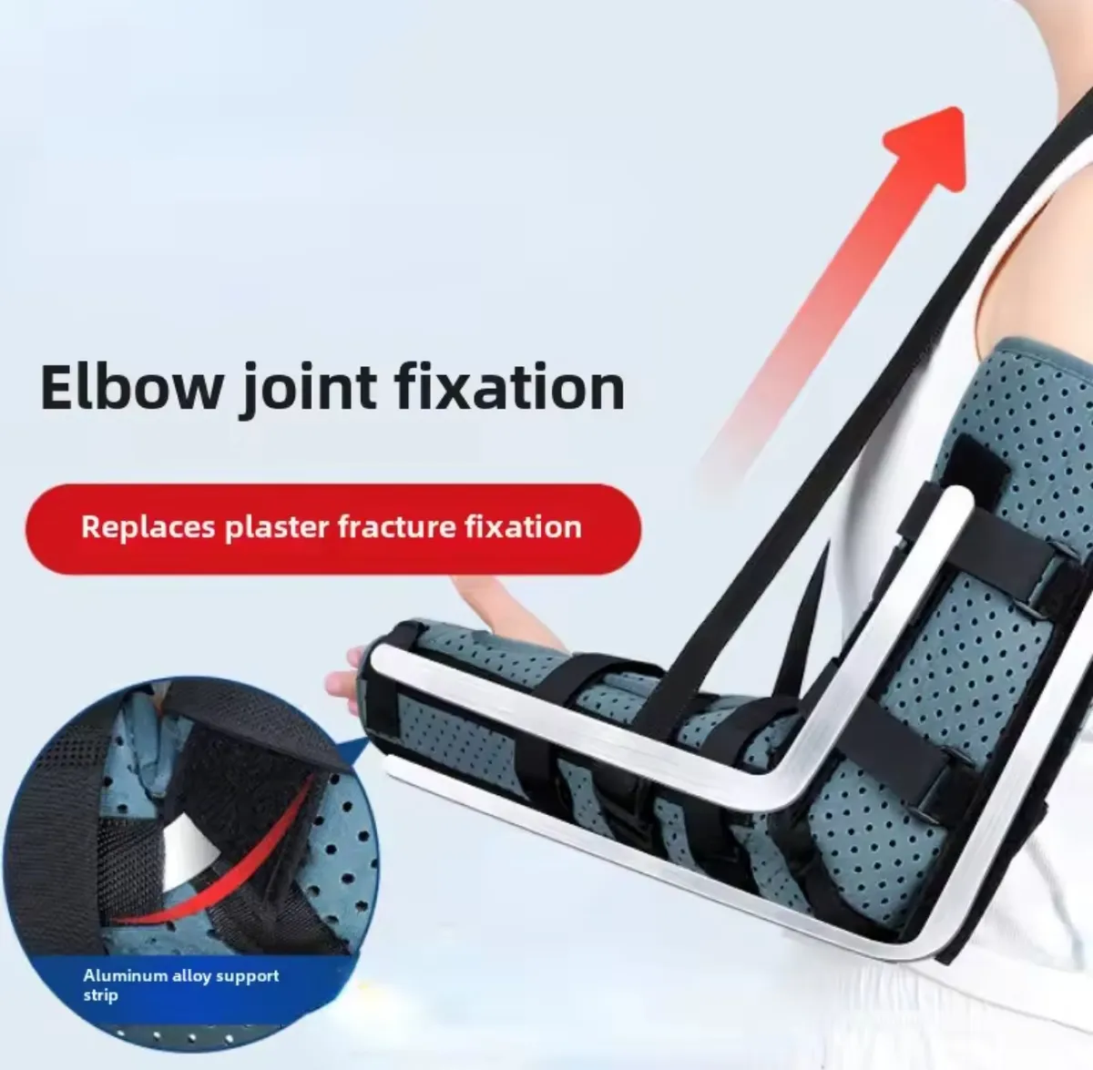 Soporte ortopédico para brazo con férula y cabestrillo ajustable