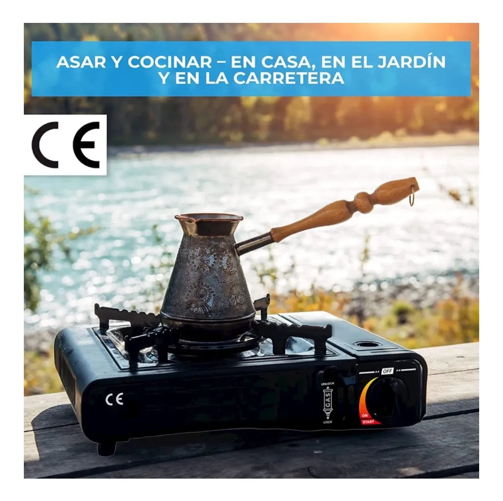 Cocinilla camping con maleta , gas o gas butano