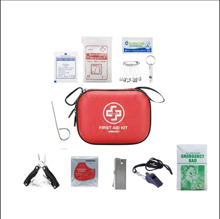 KIT DE EMERGENCIA BASIO O PERSONAL CON 55 PIEZAS INCLUYE POWER BANK