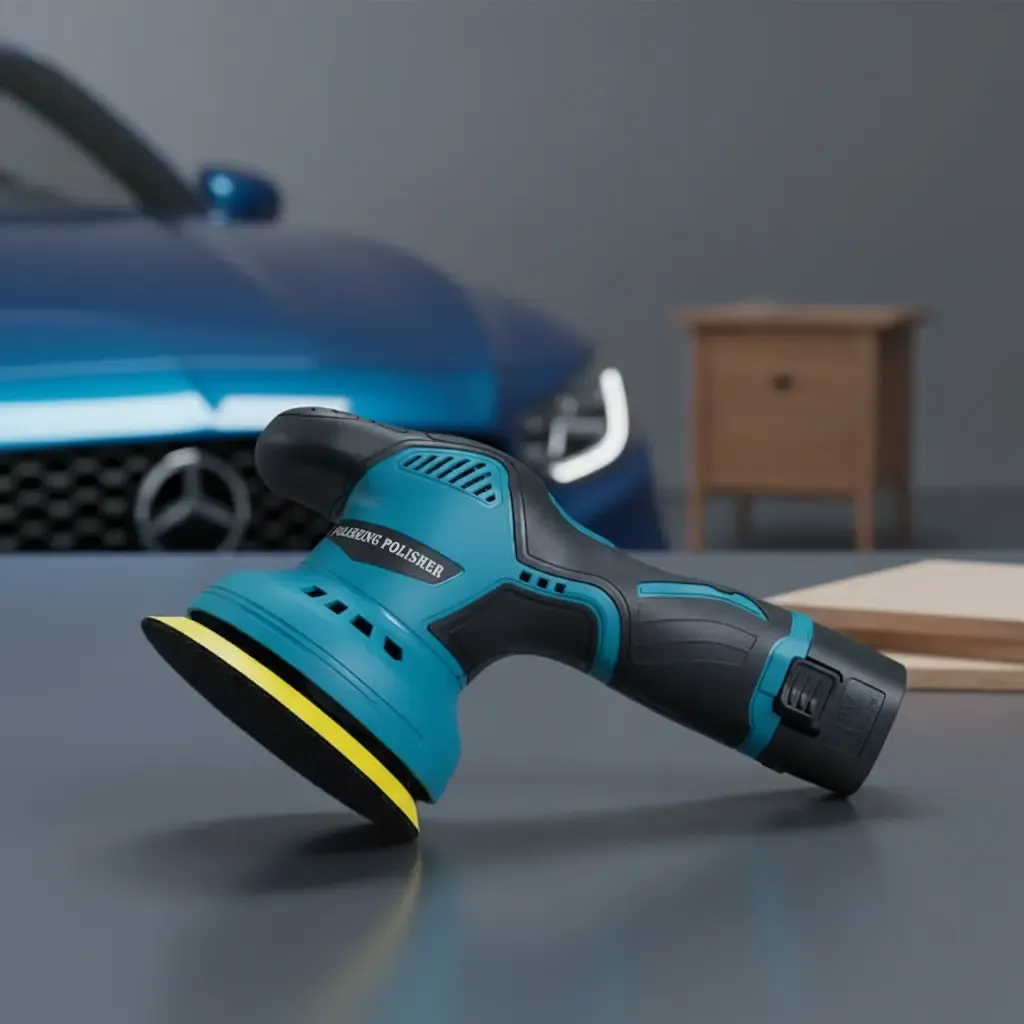 PULIDORA INALÁMBRICA 12V + 2 BATERÍAS Y KIT DE ACCESORIOS