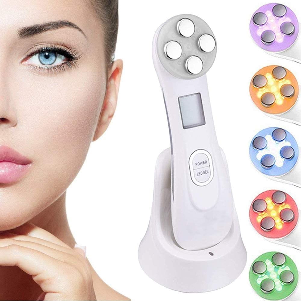 Radio Frecuencia Facial Anti Arrugas Led Fototerapia Belleza