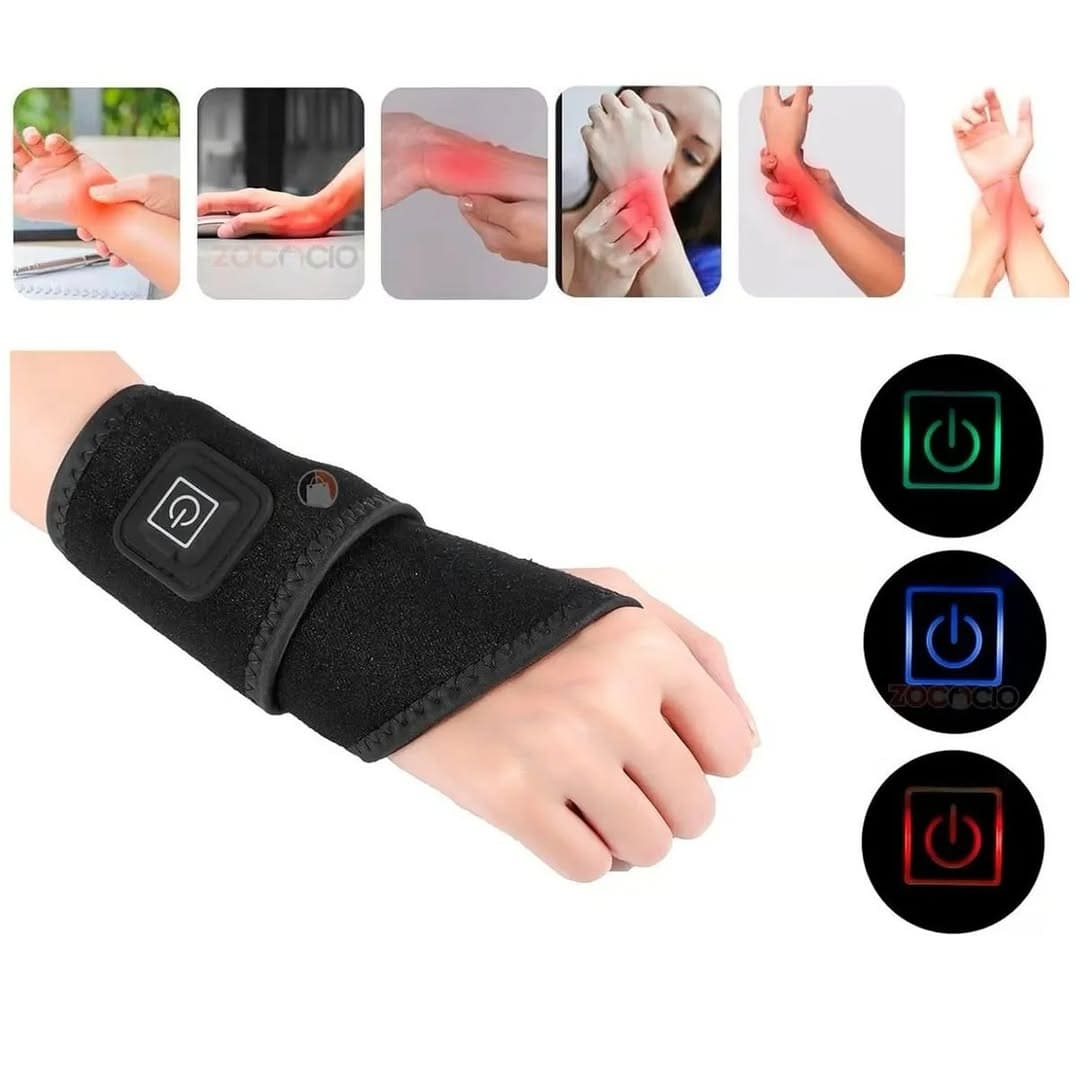 Muñequera con tres niveles de calor soporte para articulación de mano