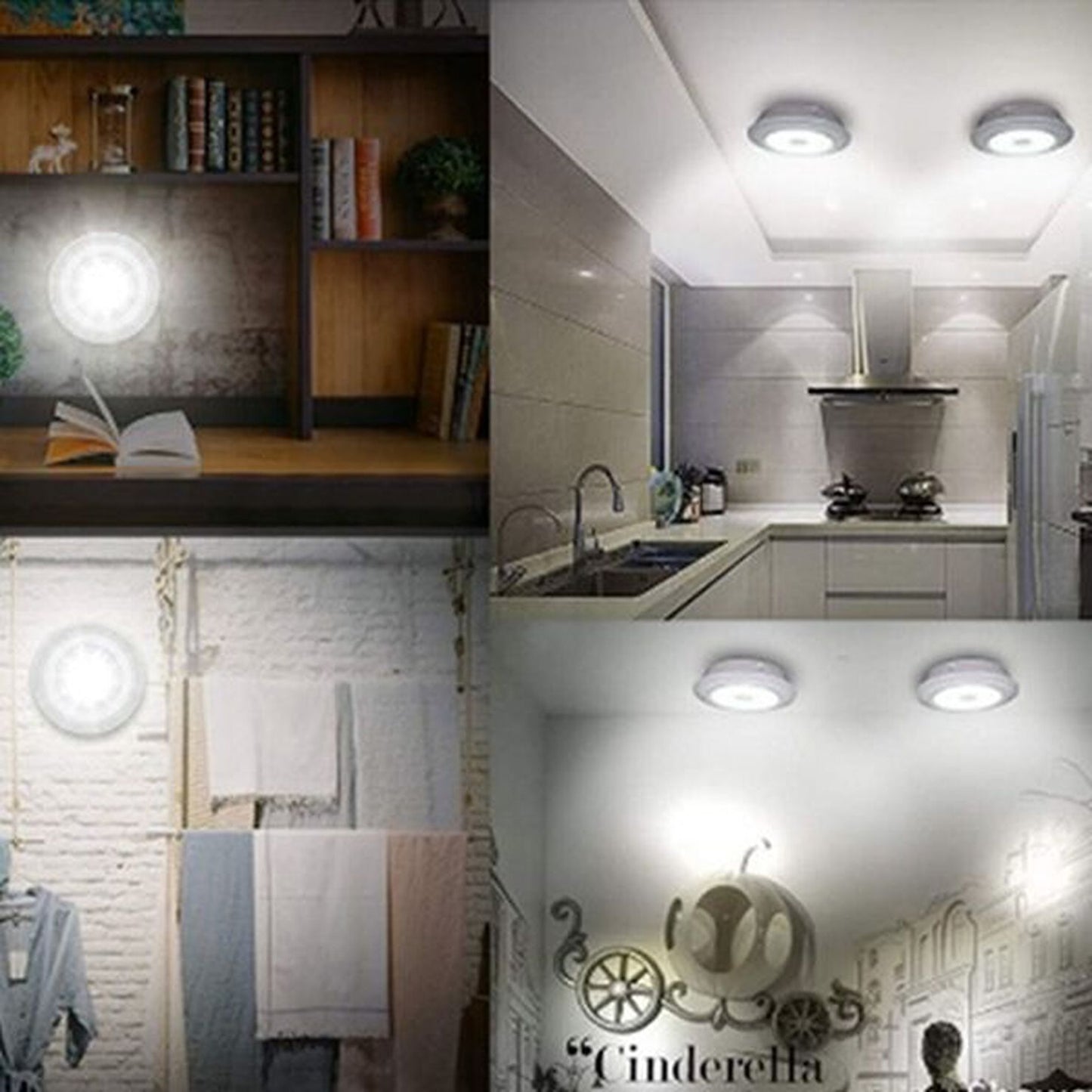 Luces led con control remoto y temporizador