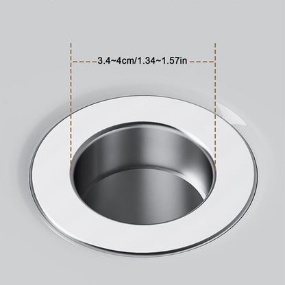 Pack de 2 Tapones de Drenaje Universal con Filtro Pop-Up Anti-Obstrucción