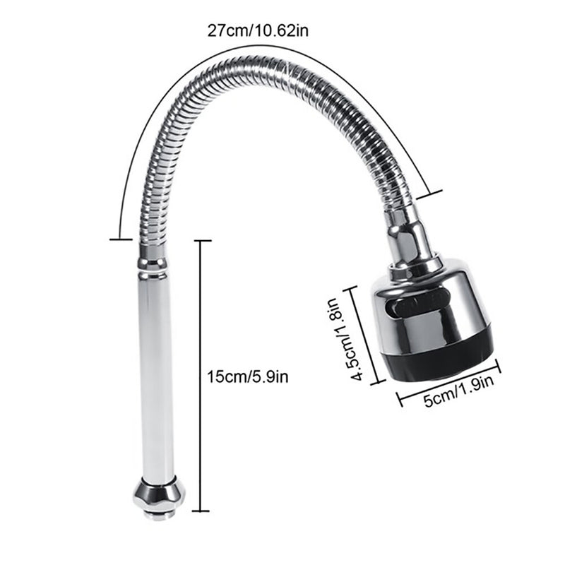 Cuello Flexible para Lavaplatos Universal, Gira