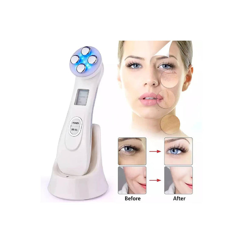 Radio Frecuencia Facial Anti Arrugas Led Fototerapia Belleza