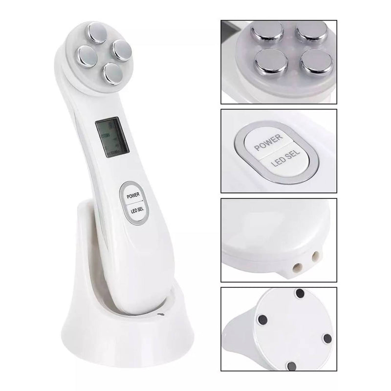 Radio Frecuencia Facial Anti Arrugas Led Fototerapia Belleza