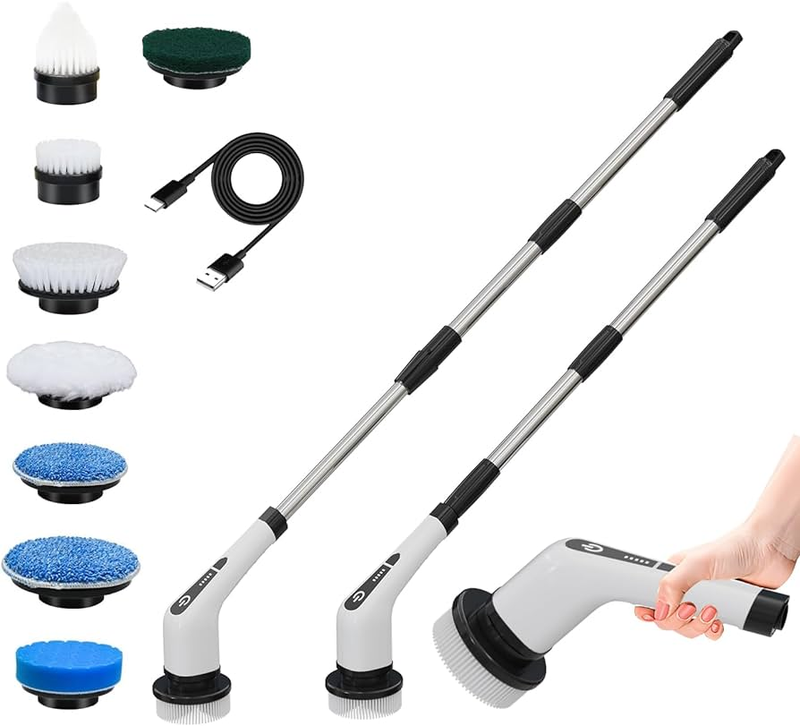 Cepillo De Limpieza Inalámbrico 7 en 1, Recargable