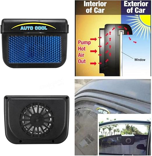 Extractor De Aire Caliente Para Auto Panel Solar