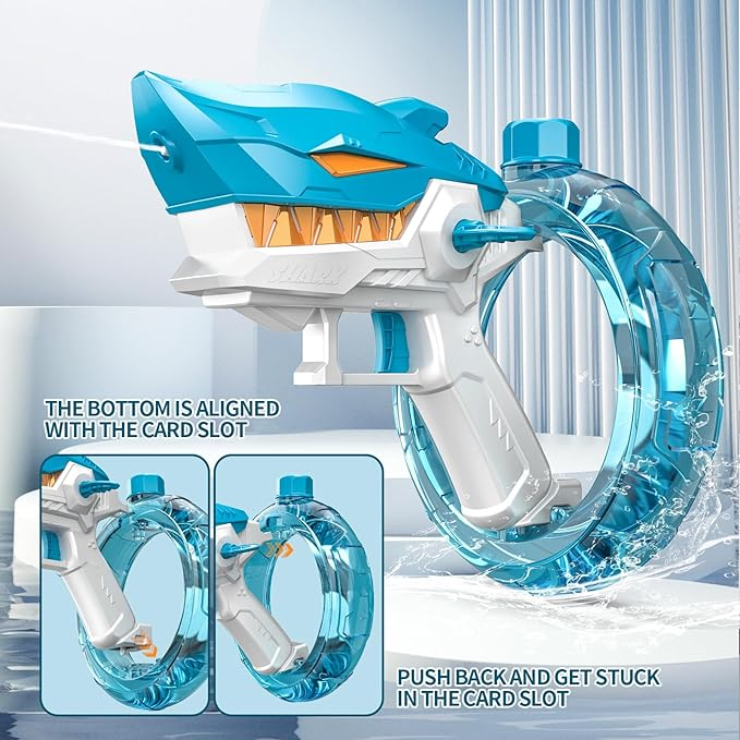 Pistola De Agua Eléctrica Modelo TIBURON