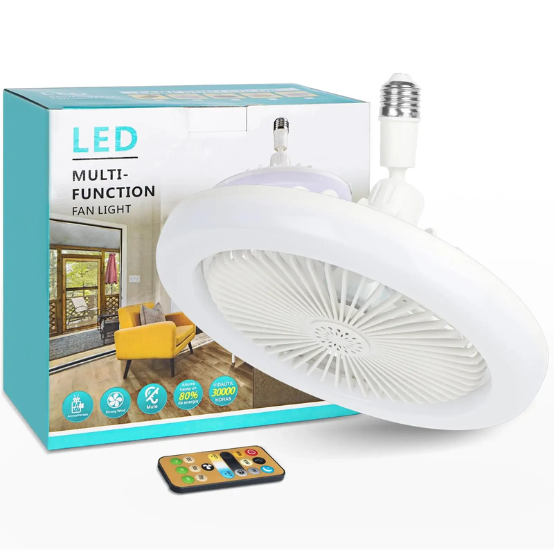 Ventilador De Techo 3 En 1 Con LUZ LED