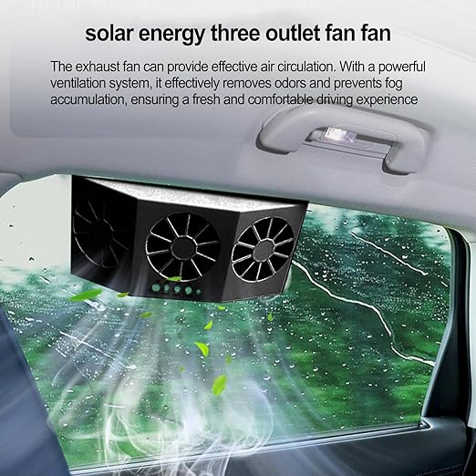 Extractor Triple Solar Para  Auto