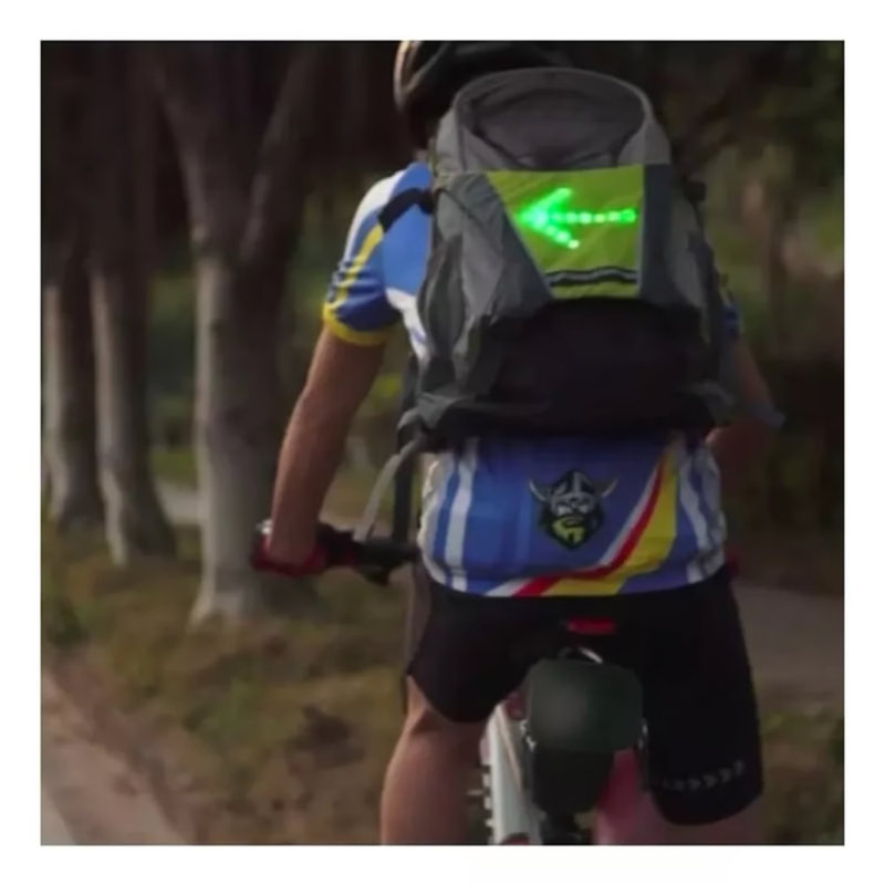 Chaleco Señalizador LED para Bicicleta y Scooter con Control