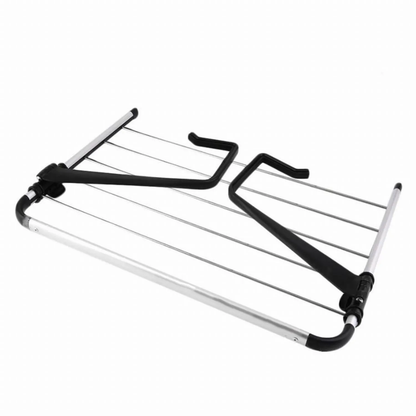 Tendedero Plegable De Acero Inoxidable Para Balcon, Ventana y Radiador