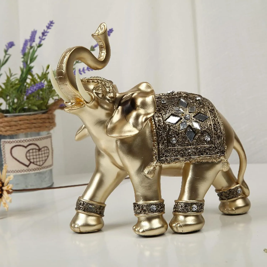 Elefante Decorativo Dorado