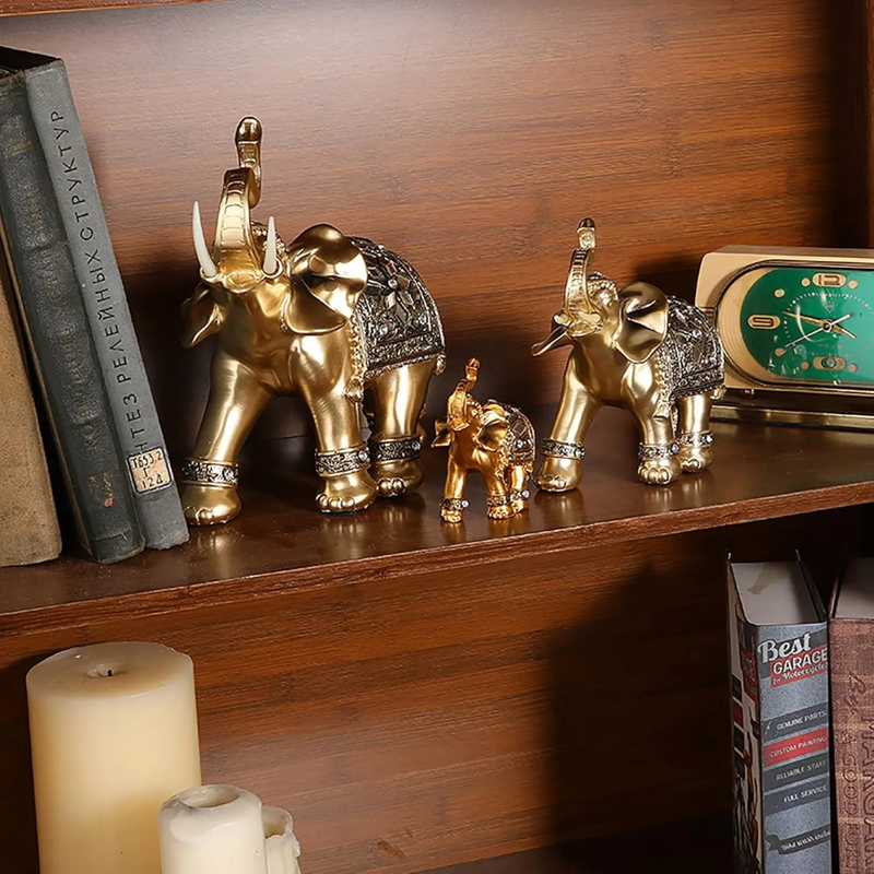 Elefante Decorativo Dorado