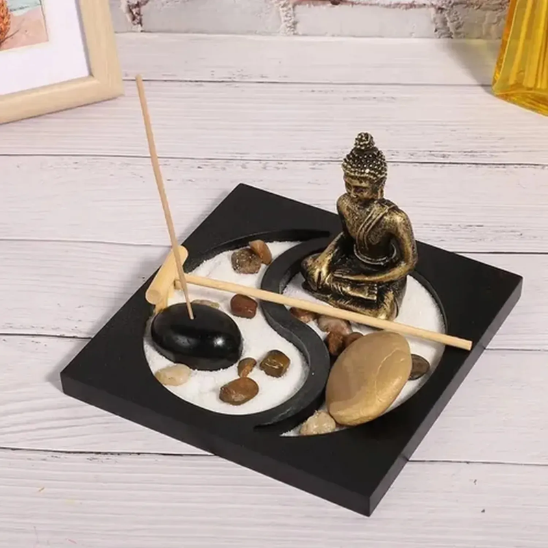 Jardin Zen Decorativo Con buda