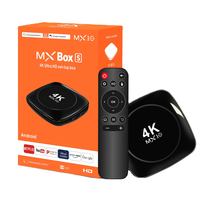 Tv BoX MX10 5G Con Magic TV INCLUIDO