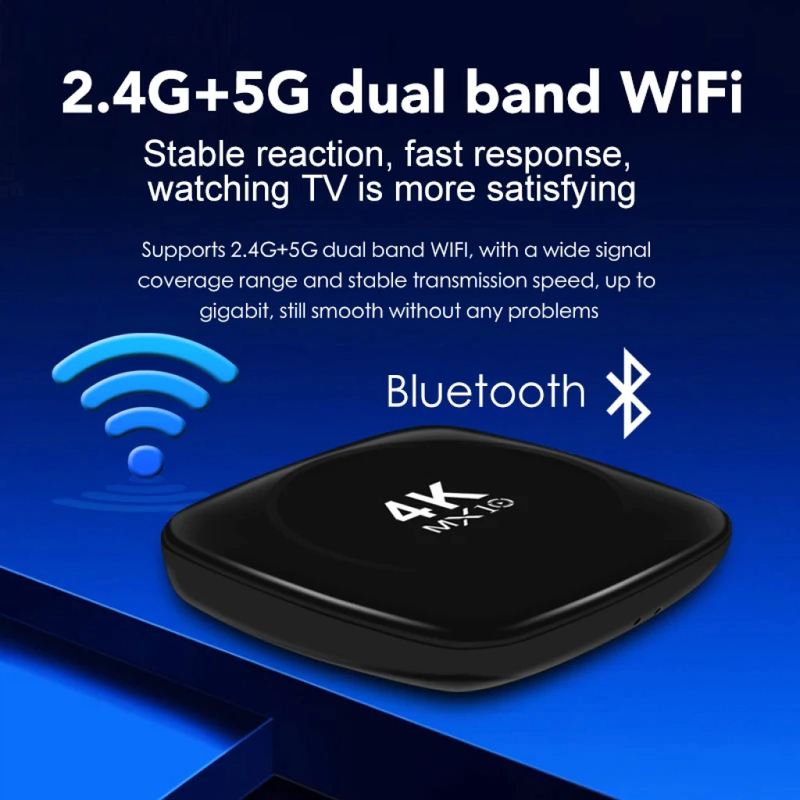 Tv BoX MX10 5G Con Magic TV INCLUIDO
