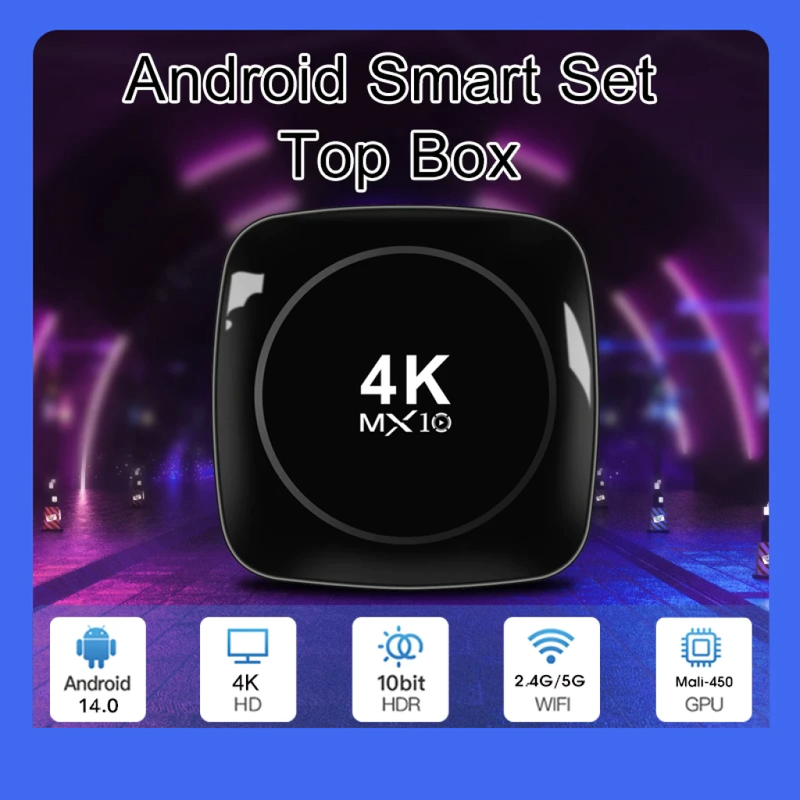 Tv BoX MX10 5G Con Magic TV INCLUIDO