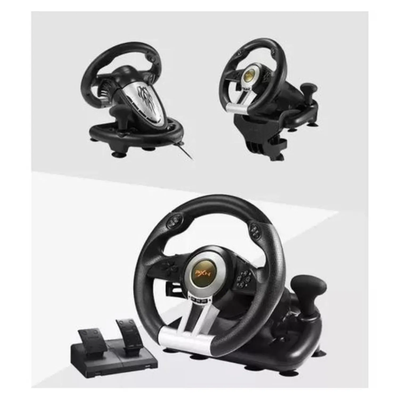 Volante  PXN V3 PRO con Pedales PC PS3/4 Xbox One Series X