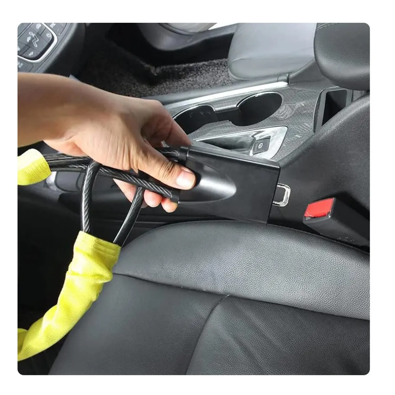 Traba volante conector al cinturón de seguridad