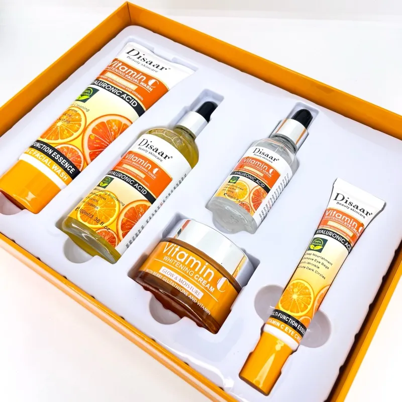 SET DE 5 PIEZAS SKIN CARE DE VITAMINA C