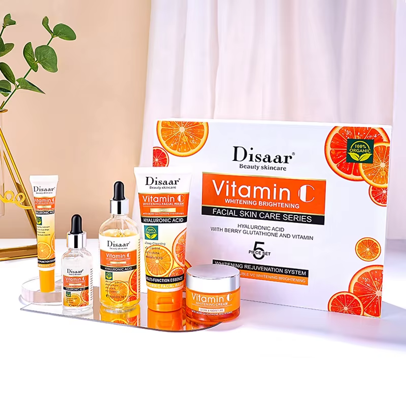 SET DE 5 PIEZAS SKIN CARE DE VITAMINA C