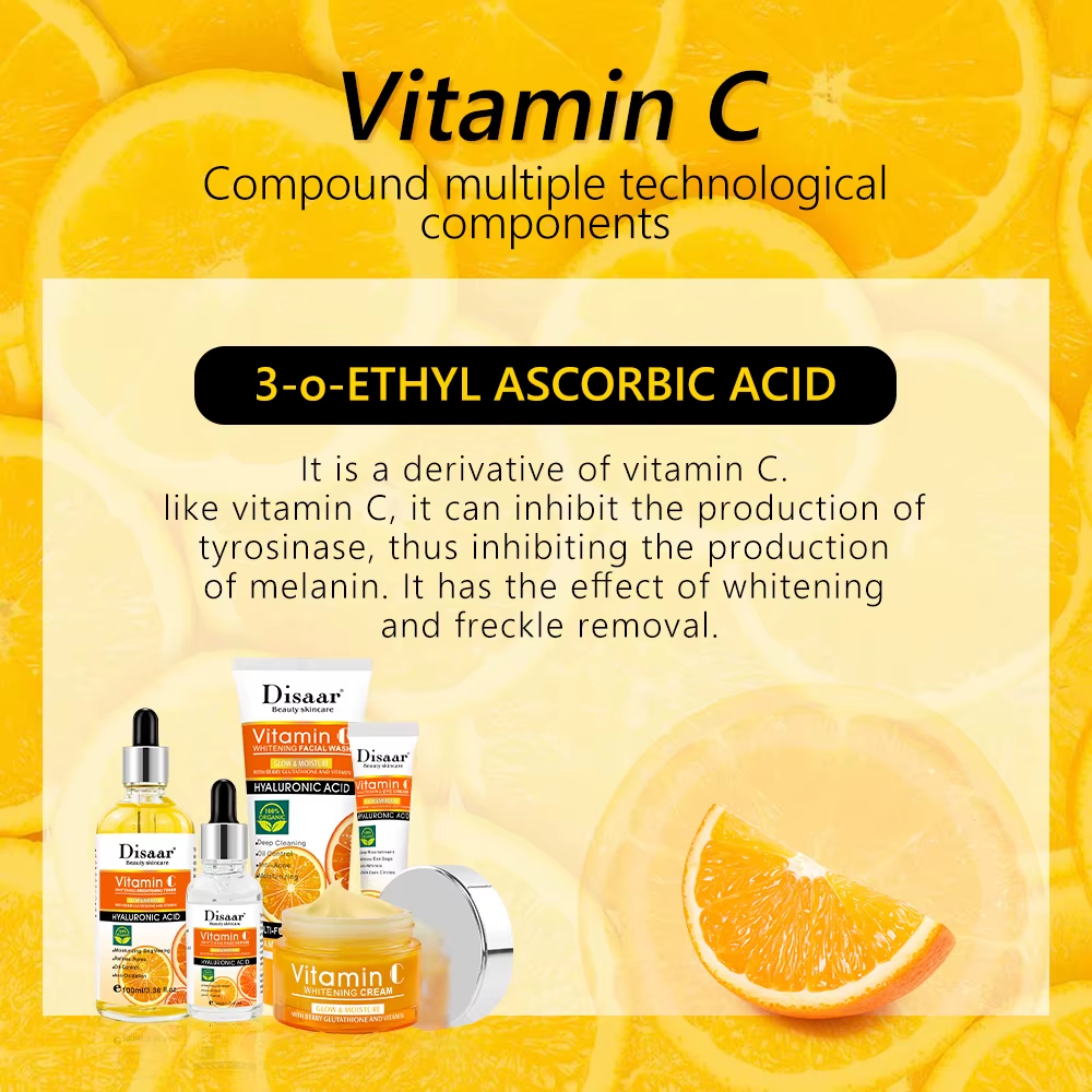 SET DE 5 PIEZAS SKIN CARE DE VITAMINA C