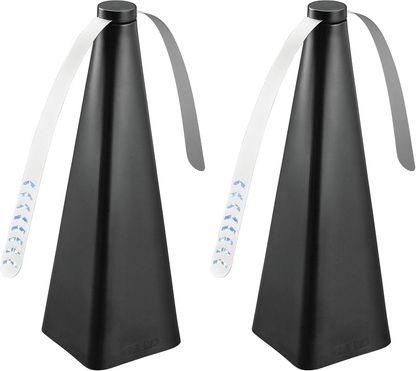 Pack de 2 mini-ventiladores espantamoscas
