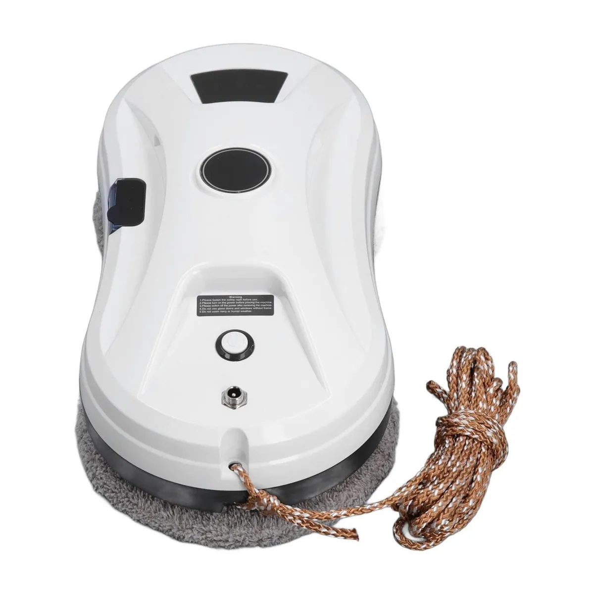 Robot limpiavidrios con mopa doble giratoria y control remoto