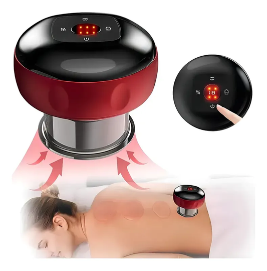 Ventosa eléctrica alivio para dolores anti-celulitis con masaje y vibracion