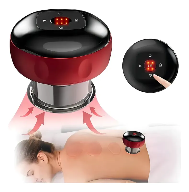 Ventosa eléctrica alivio para dolores anti-celulitis con masaje y vibracion