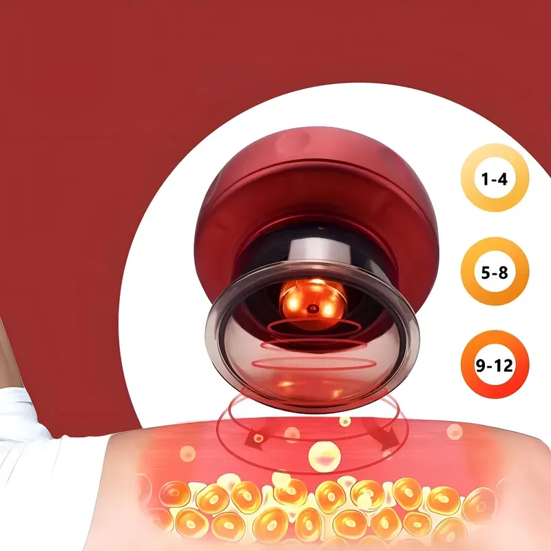 Ventosa eléctrica alivio para dolores anti-celulitis con masaje y vibracion