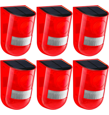 Alarma solar con sensor de movimiento 129 DB impermeable