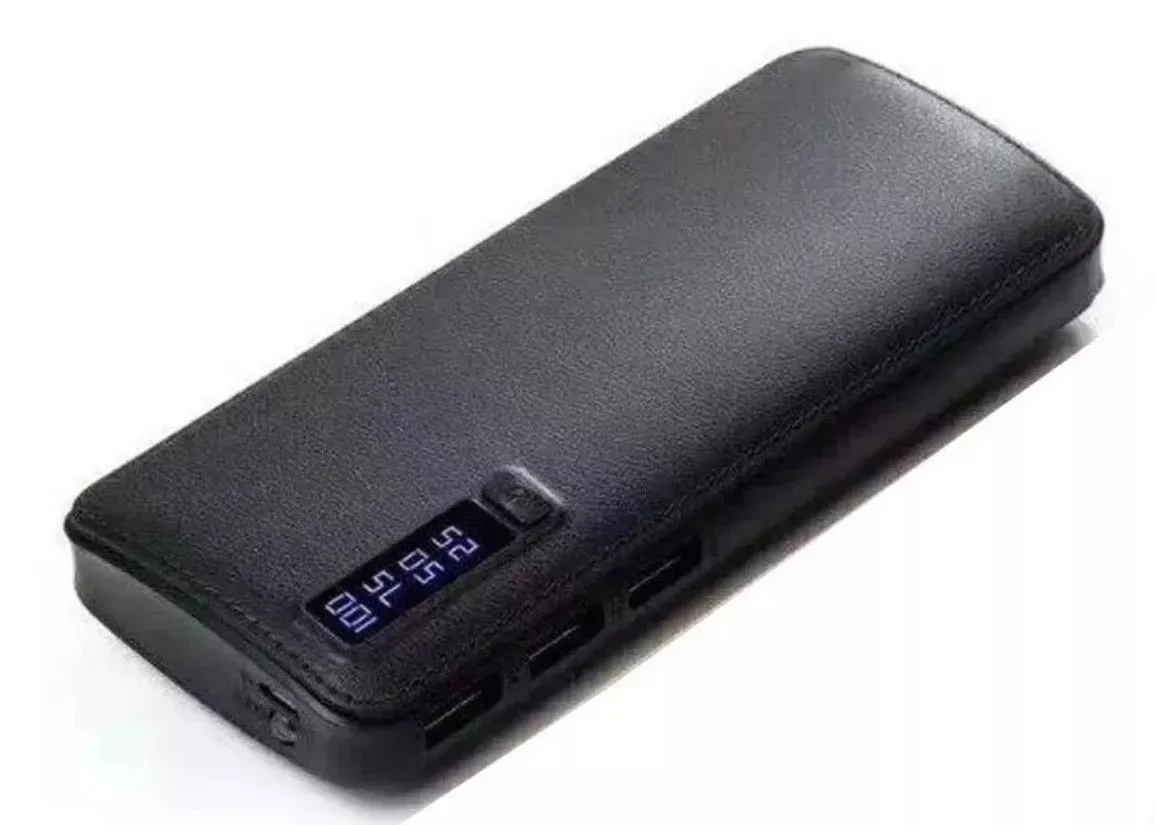 POWER BANK 20.000 MAH CON 3 SALIDAS USB Y LINTERNA LED