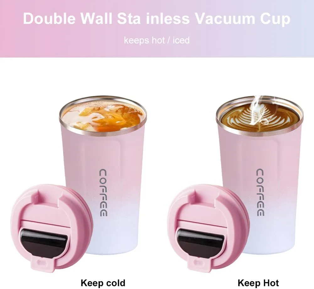 VASO TERMICO PARA FRIO Y CALIENTE CON PANTALLA LED DE TEMPERATURA