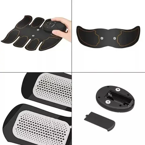 ESTIMULADOR MUSCULAR EMS TONIFICADOR ABDOMINAL Y BRAZOS 3 EN 1