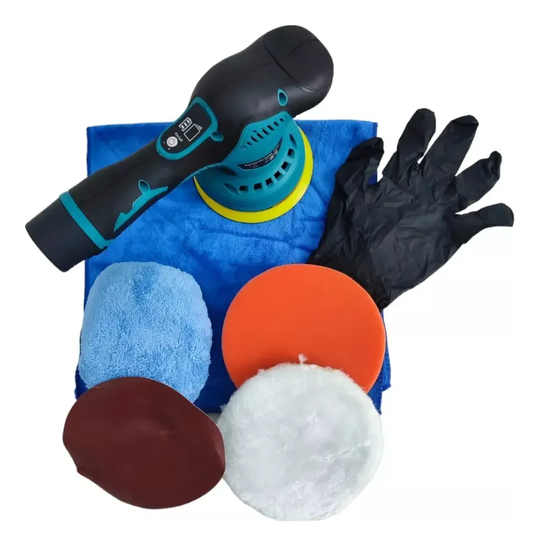 PULIDORA INALÁMBRICA 12V + 2 BATERÍAS Y KIT DE ACCESORIOS