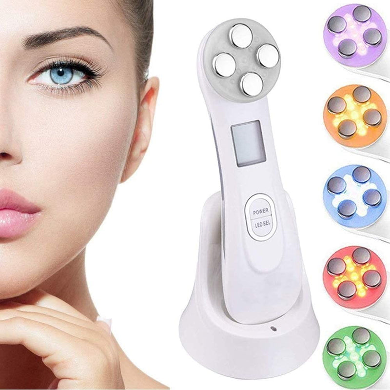 Radio Frecuencia Facial Anti Arrugas Led Fototerapia Belleza