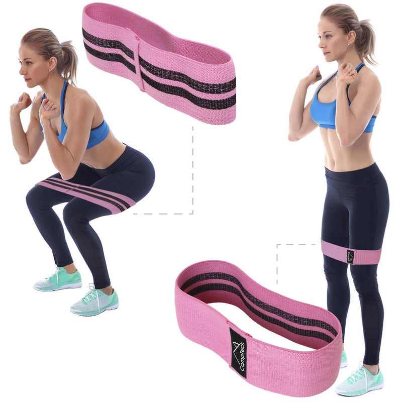 Set 3 bandas de resistencia para gluteos y piernas