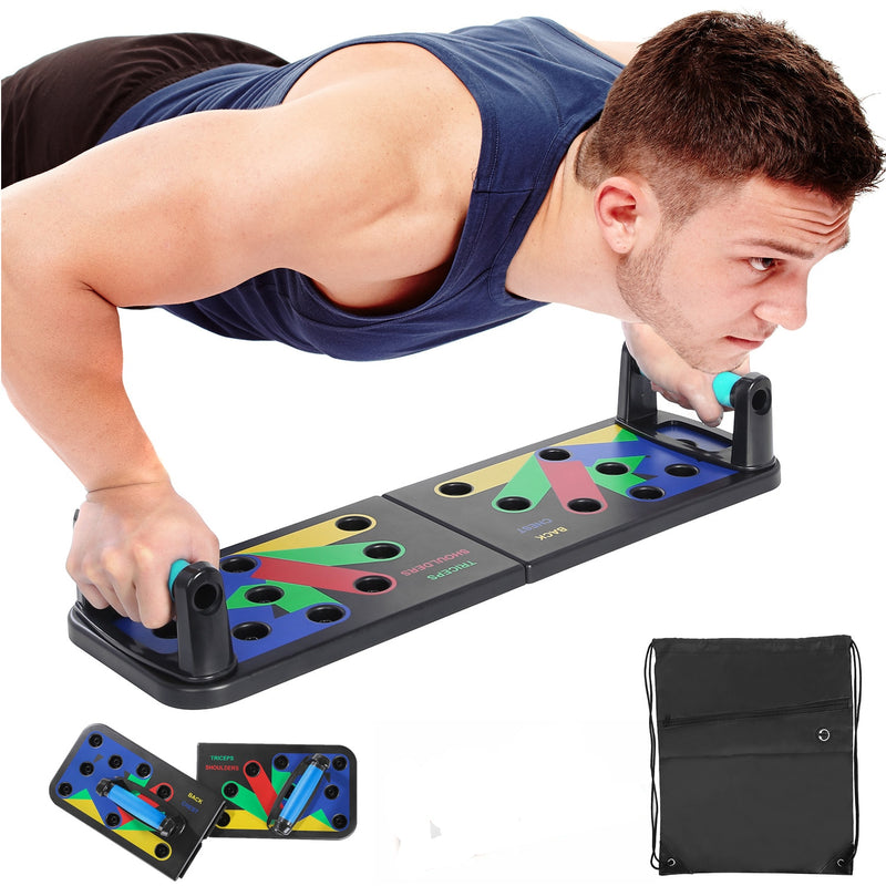 Tabla Fitness Para Flexiones Multiuso. Push Up Pecho Hombro Espalda