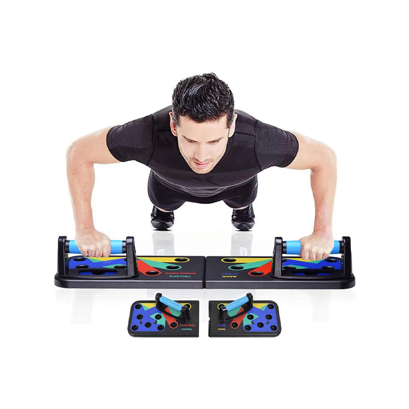 Tabla Fitness Para Flexiones Multiuso. Push Up Pecho Hombro Espalda